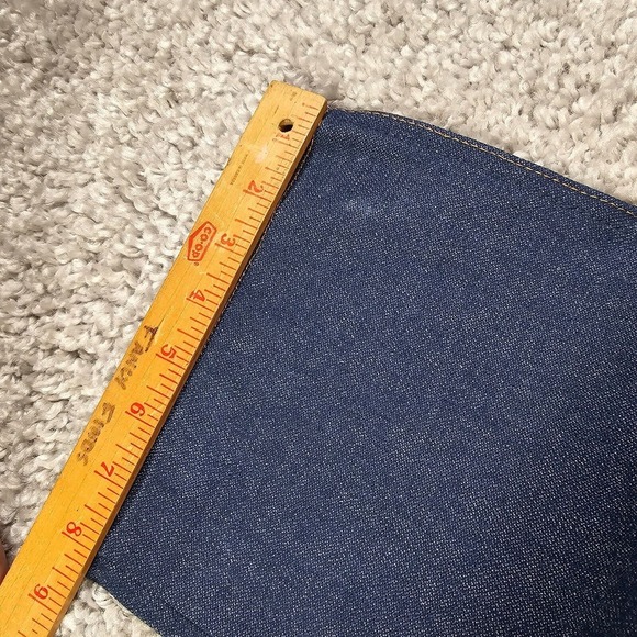 WRANGLER Cowboy Cut Jeans 38X34 Mens Rigid Indigo Bootcut Pro Rodeo Original Fit - Picture 11 of 12